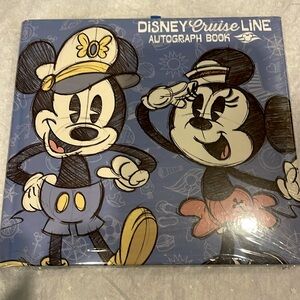 Disney Cruise Line autograph book.